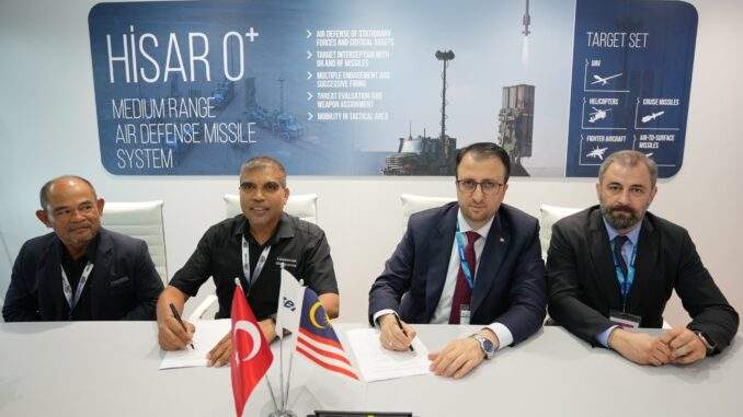 “أسلسان” توقّع اتفاقية تعاون دفاعية مع ماليزيا وتُعزز حضورها في آسيا والمحيط الهادئ