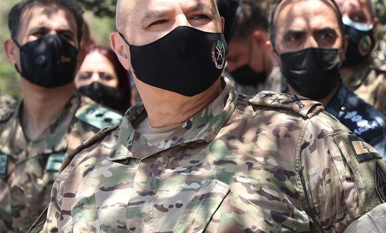 قائد الجيش اللبناني يحذر من انهيار المؤسسة العسكرية في بلاده