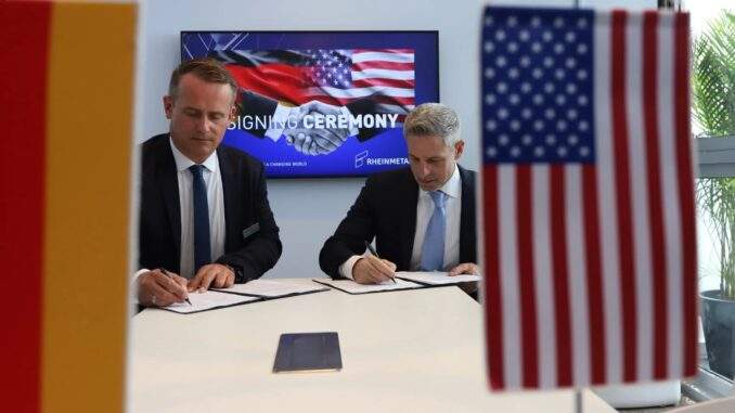 “لوكهيد مارتن” و”رينميتال” تبرمان اتفاقية لتطوير معدات عسكرية متطورة