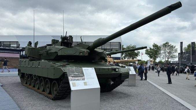 الحكومة الألمانية تخطط لشراء أكثر من 100 دبابة قتال رئيسية من طراز Leopard 2A8