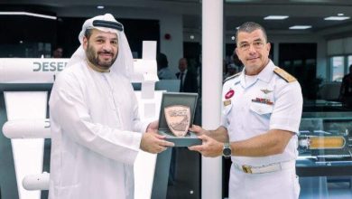 “ايدج” تستقبل وفداً رفيعاً من قوات “المارينز” البرازيلية