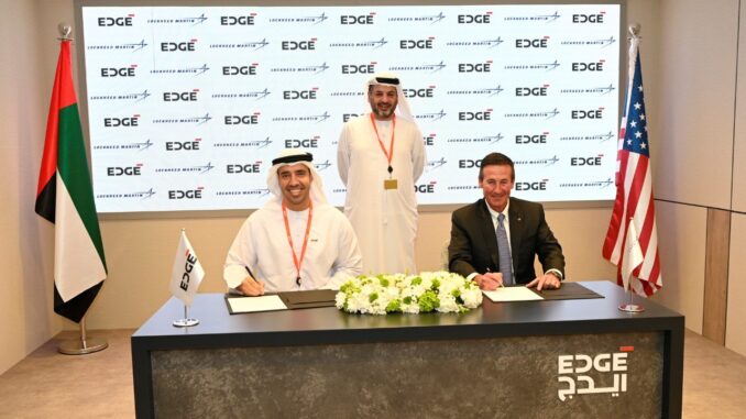 “لوكهيد مارتن” و”ايدج” توقعان مذكرة تفاهم لتعزيز قدرات طياري أباتشي