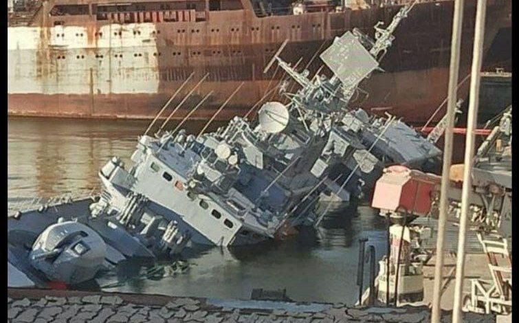 البحرية الأوكرانية تغرّق فرقاطتها الوحيدة