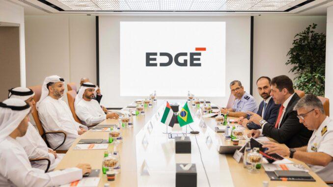 ايدج تستقبل وفداً برازيلياً رفيع المستوى في مقرها بأبوظبي