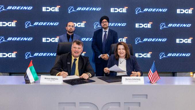 “ايدج” تُزوّد “بوينغ” بقطع آلية معدنية
