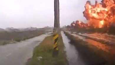 تحطم “إف-16” ونجاة طيارها في كوريا الجنوبية (فيديو)