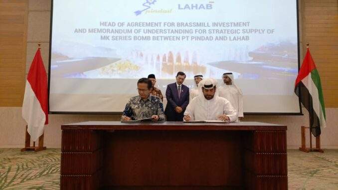 “لهب” التابعة لـ “ايدج” توقع اتفاقيتين مع “بي تي بينداد” للمزيد من التعاون وتوريد الذخيرة