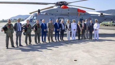 البحرية الإيطالية تتسلّم مروحيات NH90 وتفتتح مركز محاكاة مخصصاً لأطقمها