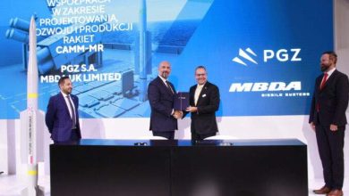 MBDA وPGZ توقعان اتفاقية لتطوير صواريخ CAMM-MR ​