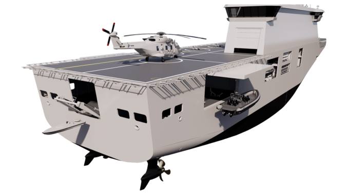 “دامن شيبياردز” تطلق سفينة MPSS لدعم العمليات البحرية المعاصرة