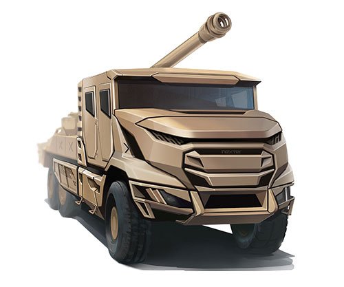 تطوير نظام “سيزار” المدفعي من قبل شركة “نكستر”