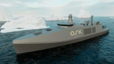 شركة OSK Design الدنماركية تكشف عن مشروع جديد يهدف إلى تطوير فرقاطات حربية كاسحة للجليد