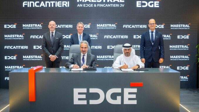 “ميسترال”، المشروع المشترك بين “ايدج” و”فينكانتييري”، يفوز بعقد دعم لوجستي للبحرية الإماراتية بقيمة 500 مليون يورو