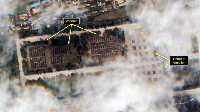 رصد مركبة قادرة على حمل رأس نووي في كوريا الشمالية من قبل الأقمار الصناعية