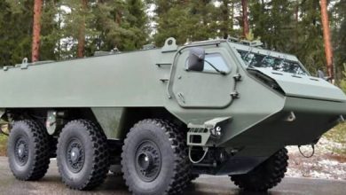 “باتريا” تسلّم أول مركبة مدرعة 6 × 6 إلى لاتفيا
