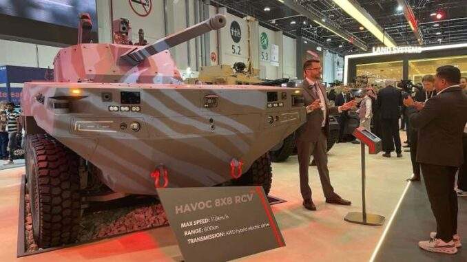 “هافوك 8×8”.. تحول نوعي في مفهوم العمليات القتالية ودخول عصر جديد من الأنظمة غير المأهولة