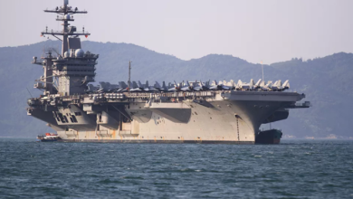 بالفيديو: الجيش الإيراني يتدرب على ضرب “حاملة طائرات أمريكية”