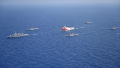 قلق فرنسي-أميركي بشأن ما يجري في شرق المتوسط