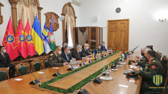 أوكرانيا والأردن يؤكدان على أهمية التعاون العسكري