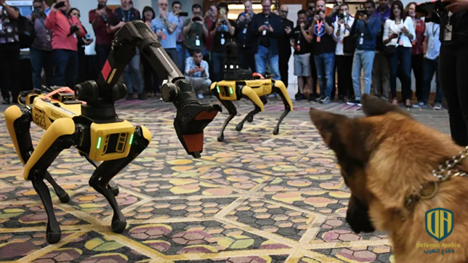 “الكلاب الآلية” القوة السرية المخصصة لتأمين قواعد القوات الجوية الأمريكية.. فيديو