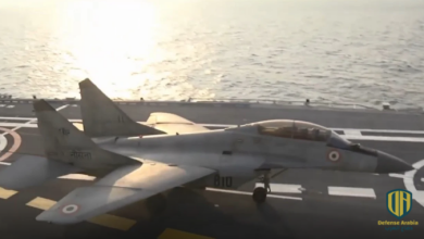 تحطم مقاتلة تابعة للبحرية الهندية من طراز “ميغ-29ك” في بحر العرب