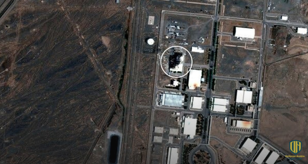 منشأة نطنز التي استهدفها انفجار في يوليو.