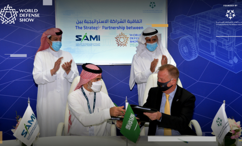 معرض الدفاع العالمي 2022 يعلن الشركة السعودية للصناعات العسكرية SAMI شريكاً استراتيجياً