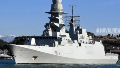 الفرقاطة المصرية “برنيس” تخضع للتجارب البحرية قبل التسليم
