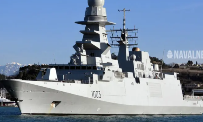 الفرقاطة المصرية “برنيس” تخضع للتجارب البحرية قبل التسليم