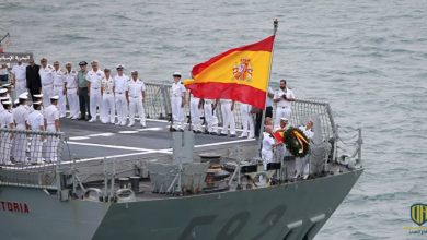 مناورات عسكرية إسبانية قبالة سواحل المغرب (فيديو)