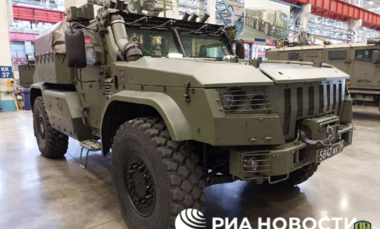 بالصور: مدرعات جديدة إلى الجيش الروسي