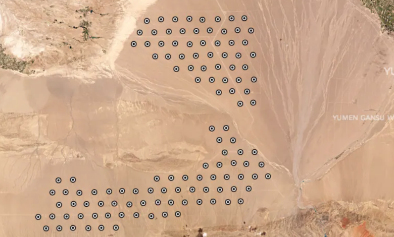 الصين تبني أكثر من 100 صومعة صواريخ جديدة في صحرائها الغربية
