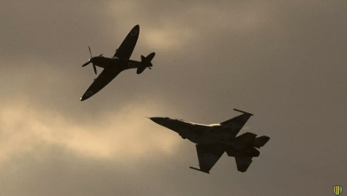 مقاتلة “إف 16” تعترض طائرة فوق نيويورك