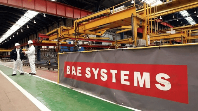 وزارة الدفاع البريطانية تبرم صفقة بقيمة 518 مليون دولار مع “بي أيه إي سيستمز”