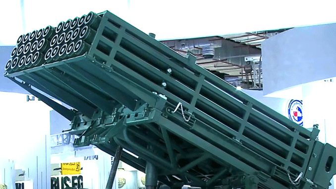 الكشف عن مواصفات راجمة الصواريخ المصرية “رعد 200” في معرض “إيديكس 2023”