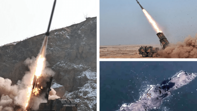 بيونغ يانغ تختبر نظاما جديدا للتحّكم بقاذفات الصواريخ