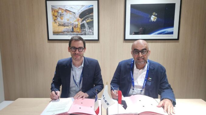 المركز الوطني لعلوم وتكنولوجيا الفضاء مع شركة تاليس ألينيا سبيس يتعاونان في مجال الملاحة عبر الأقمار الصناعية