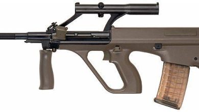 ماذا نعرف عن بندقية الاقتحام النمساوية ‏Steyr AUG‏ ‏ (فيديو)