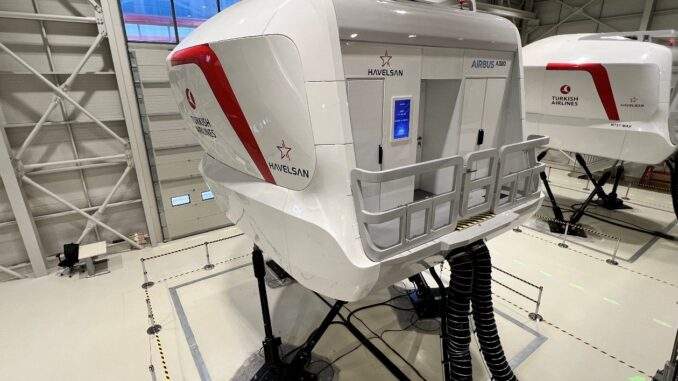 “هافلسان” تسلّم محاكي طيران خامس للخطوط التركية