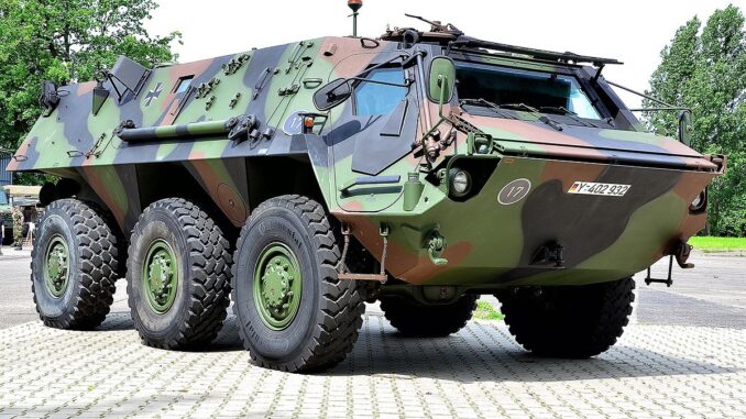 تعاون بين “راينميتال” و”أوكروبورونبروم” لإنتاج مدرعات Fuchs