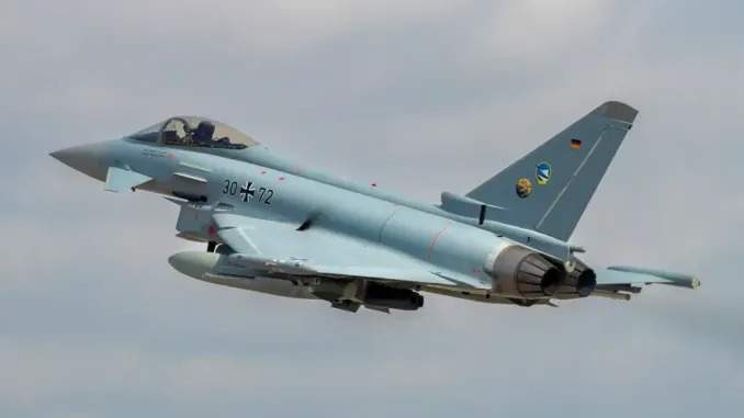 تركيا تسعى لشراء 40 مقاتلة Eurofighter Typhoon
