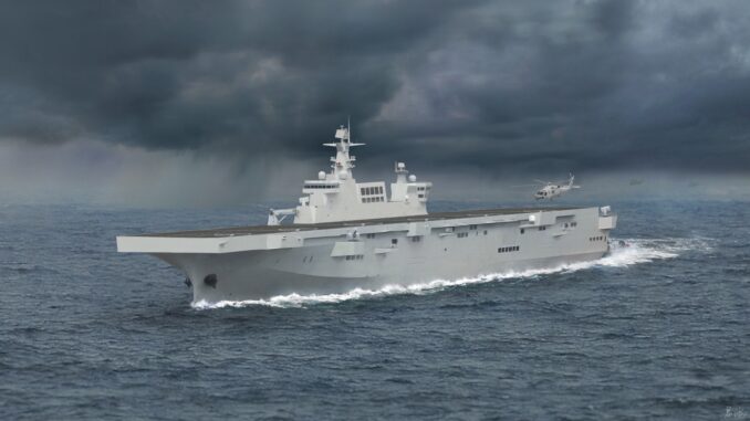 البحرية الصينية تكشف عن نتيجة الاختبارات على حاملتي المروحيات من فئة Type-075