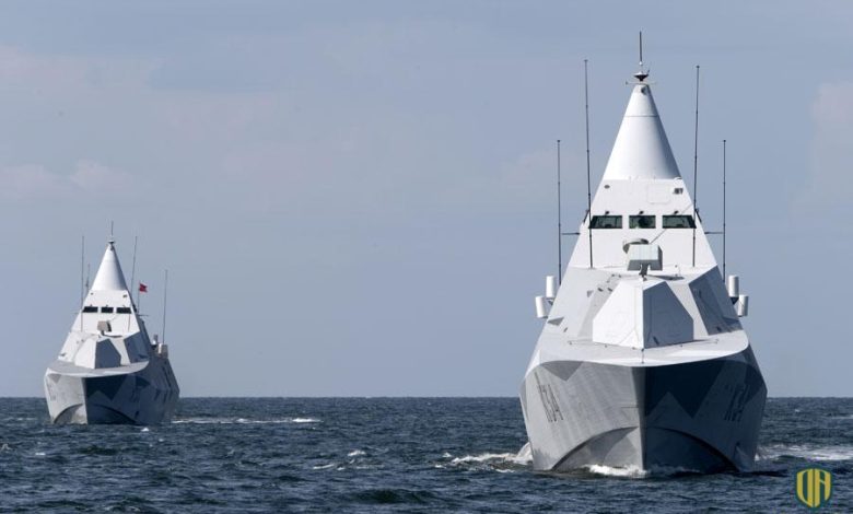 شركة “Saab” توقع عقود تطوير كورفيت “Visby” السويدية