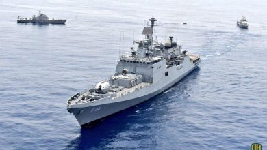 القوات البحرية الهندية تجري تمرين بحري عابر مع القوات البحرية السودانية