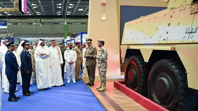 سمو الشيخ عبدالله بن حمد آل ثاني، نائب أمير دولة قطر يفتتح النسخة الثامنة من معرض ومؤتمر الدوحة الدولي للدفاع البحري “ديمدكس 2024 “