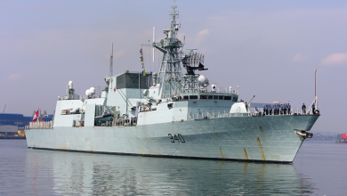 كندا ترسل فرقاطة إلى الشرق الأوسط