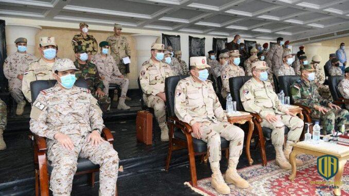 مناورات عسكرية بين 6 دول عربية في مصر
