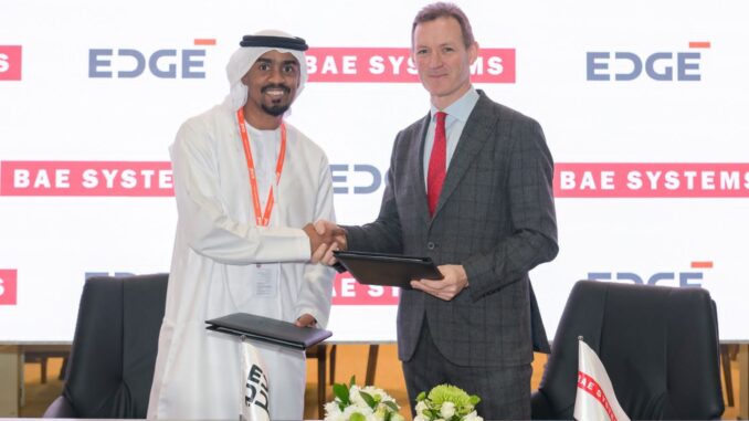 “ايدج” توقع مذكرة تفاهم مع “بي أيه إي سيستمز” لتعزيز التعاون في الاتصالات السيبرانية والآمنة