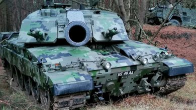 تمويه جديد لإخفاء المركبات القتالية البريطانية