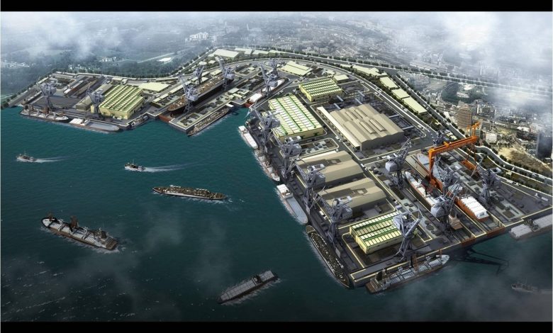 ترسانة الإسكندرية تبدأ في بناء فرقاطة “ميكو” لصالح البحرية المصرية